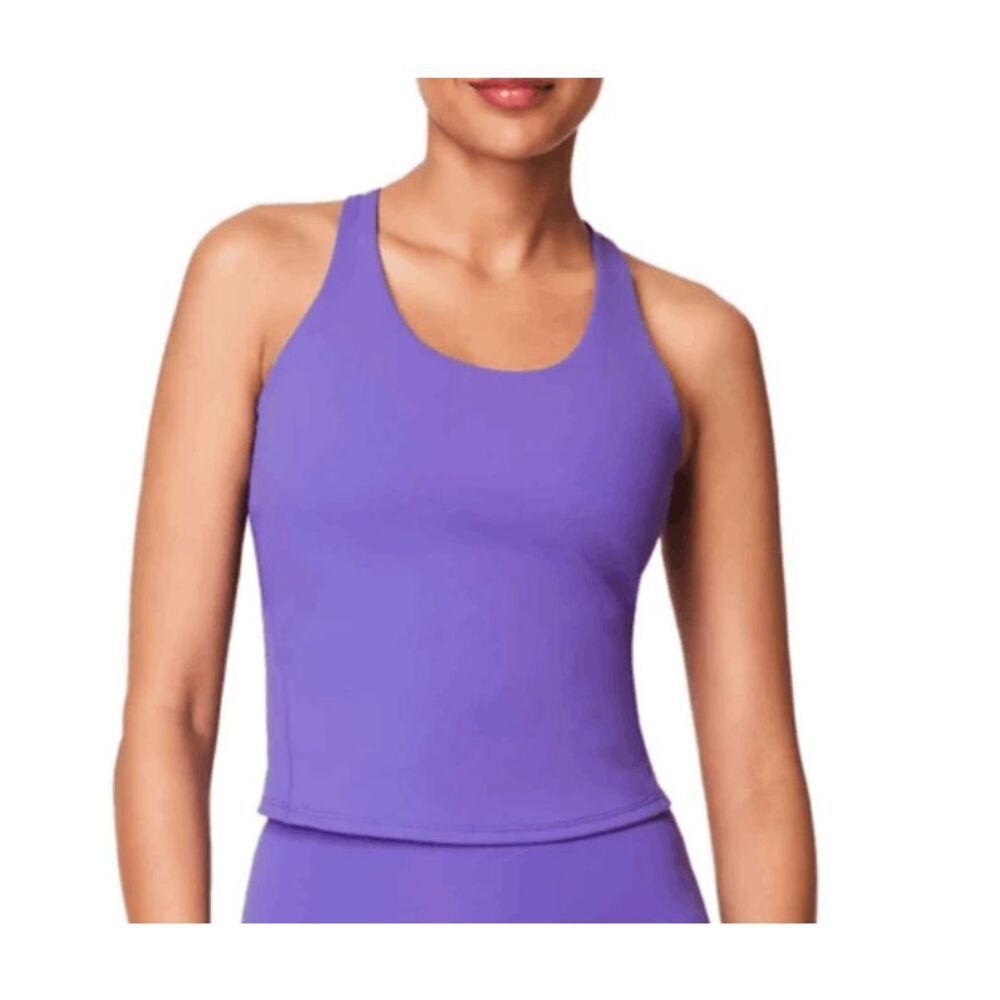 Spanx Get Moving Contour Crossback Shelf Tank- Vi… - image 1
